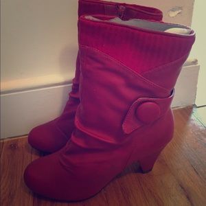 Red boots